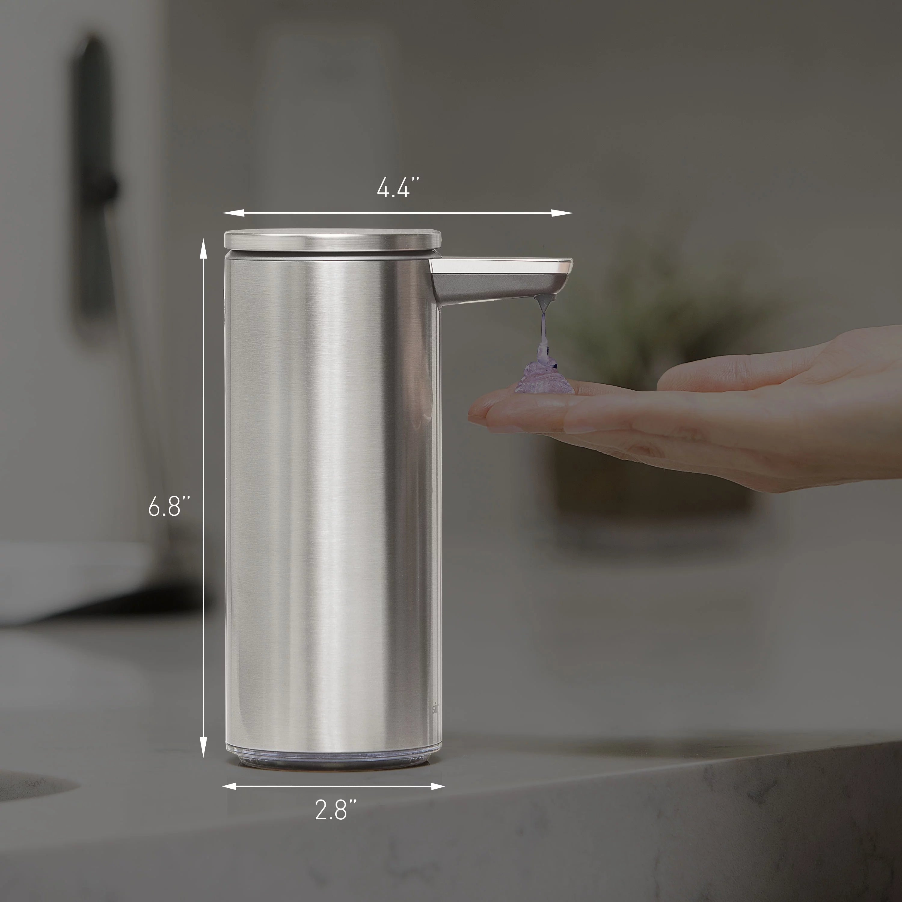 Touch-Free Automatic Rechargeable Sensor Liquid Soap Dispenser Z871