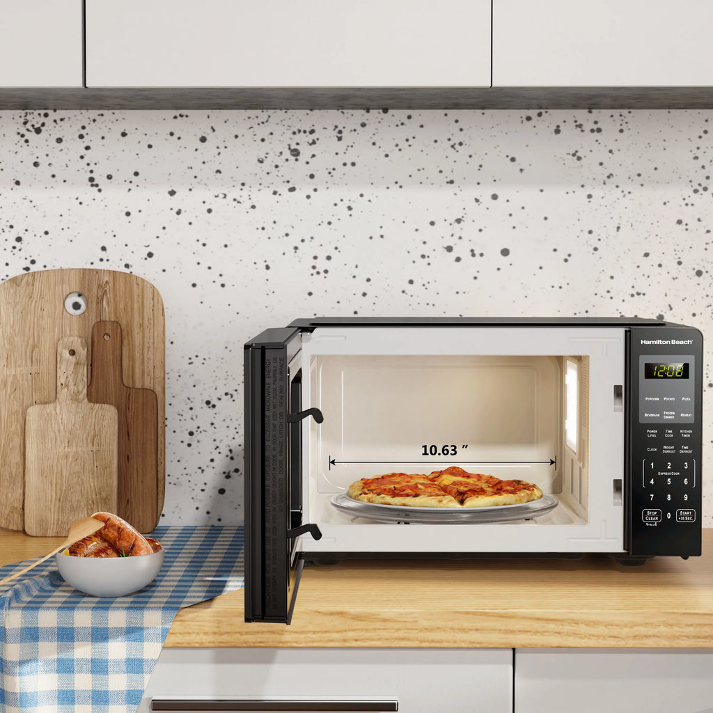 Countertop Microwave Oven, Stainless Steel I8763