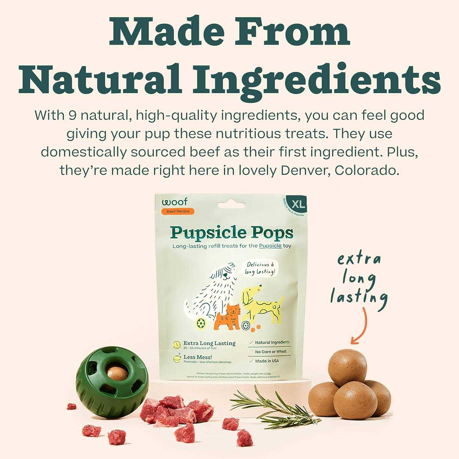 Beef Popsicle Treats for Dogs A928