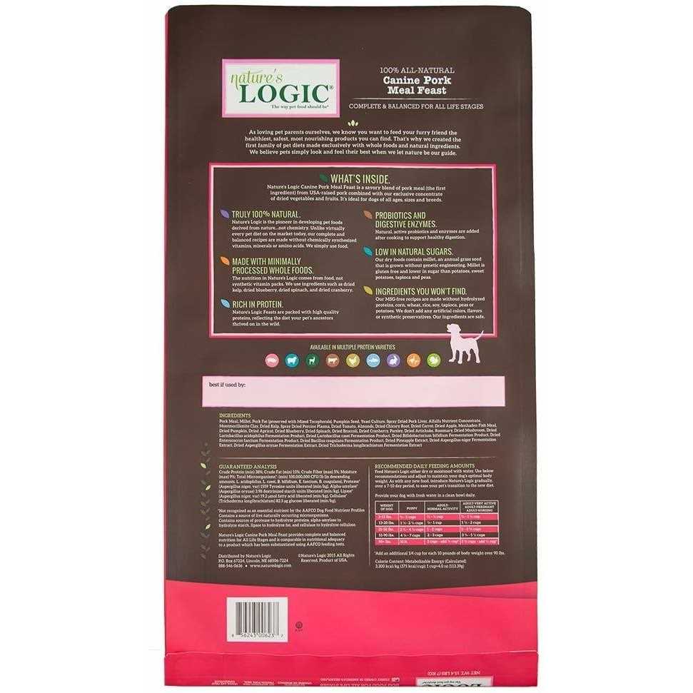 Pork Meal Feast Dry Dog Food U578