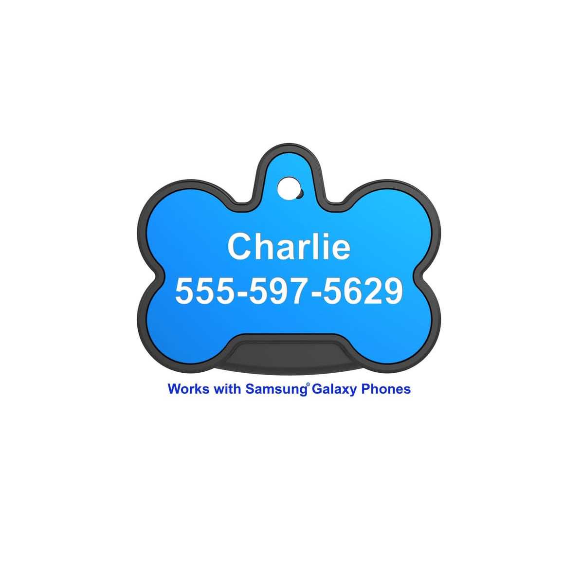 Smart Tag Dog Bone Personalized ID and Tracker U917