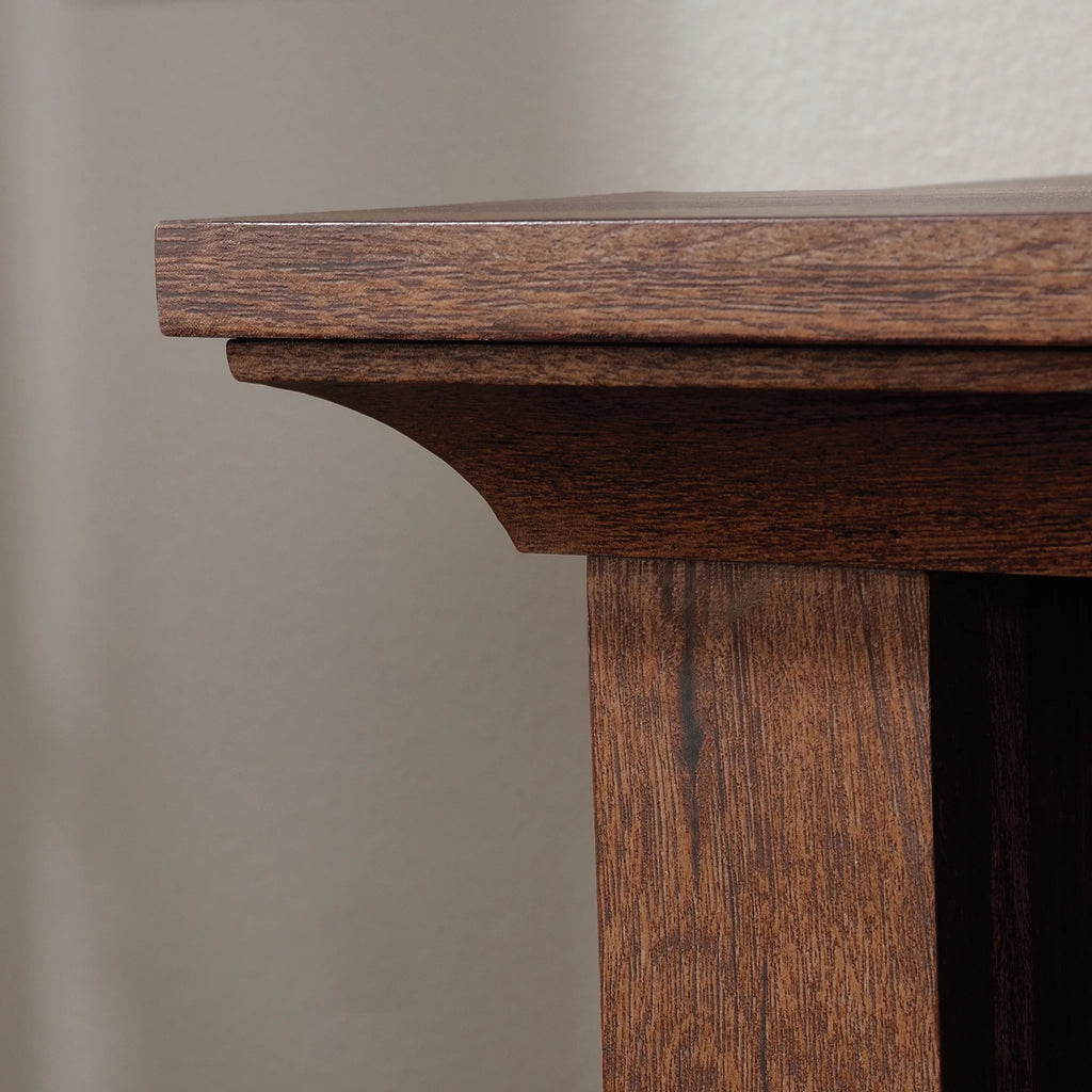 Rustic Fireplace TV Stand for TVs up to 50", Vintage Oak Finish S64604