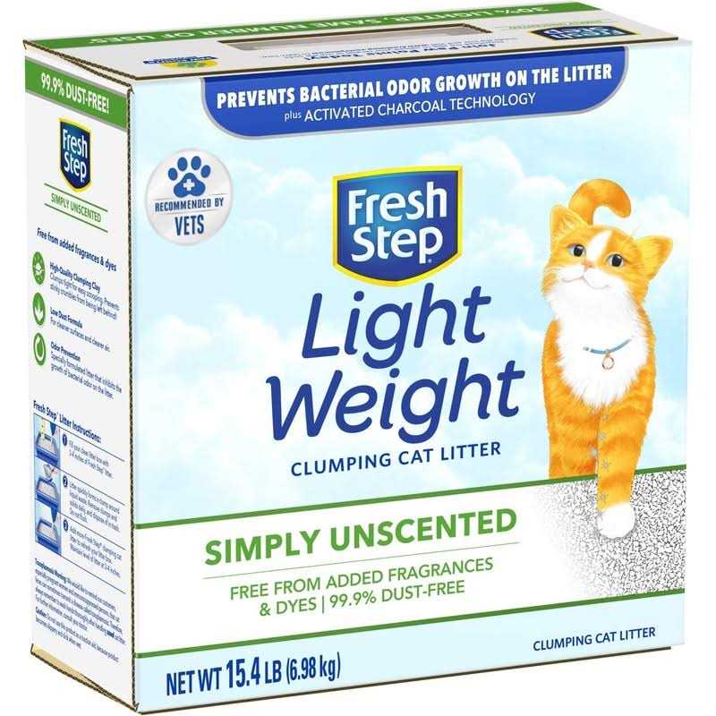 Unscented Lightweight Clumping Cat Litter K180517