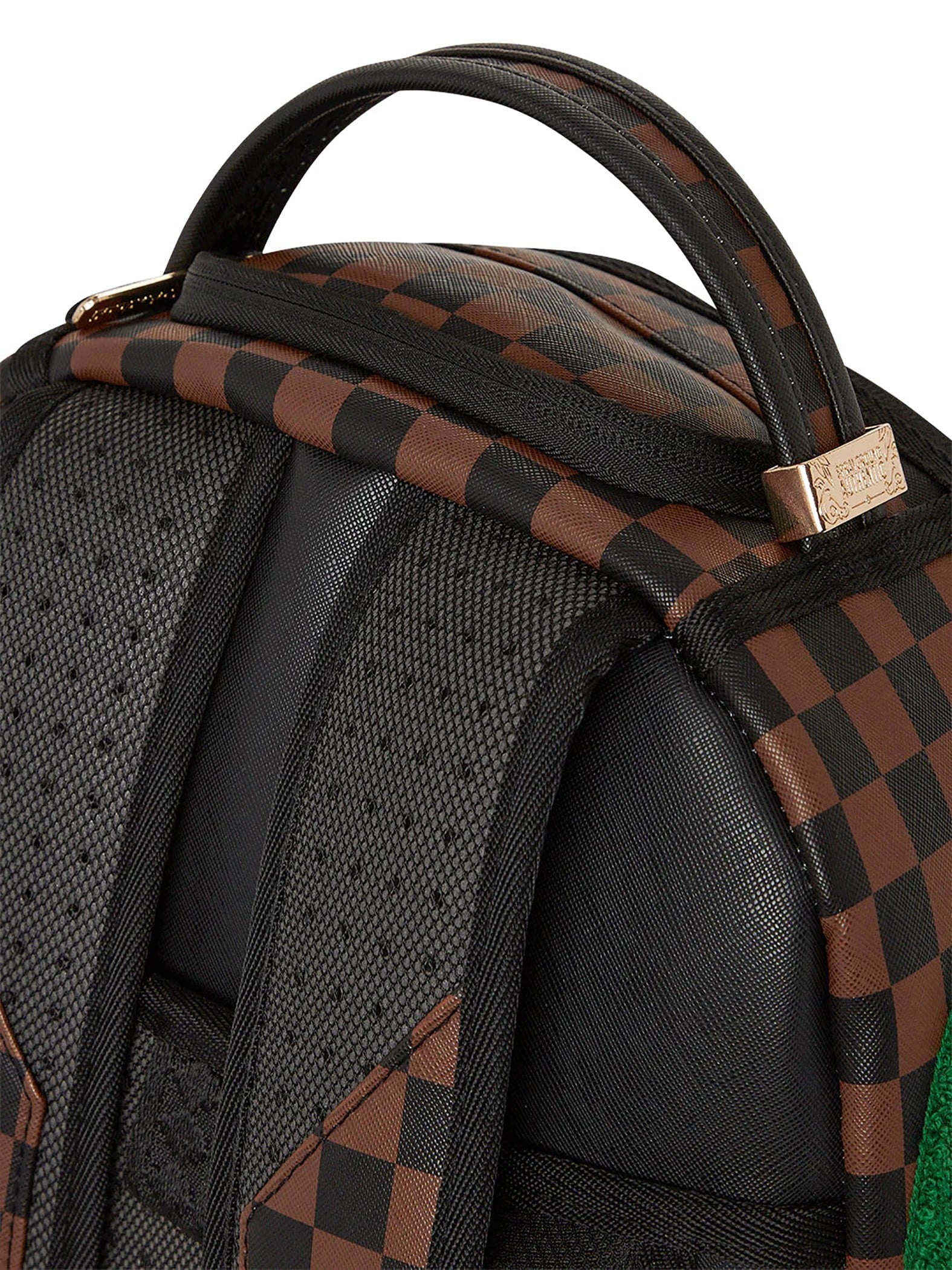 Chenille Backpack, Brown K462