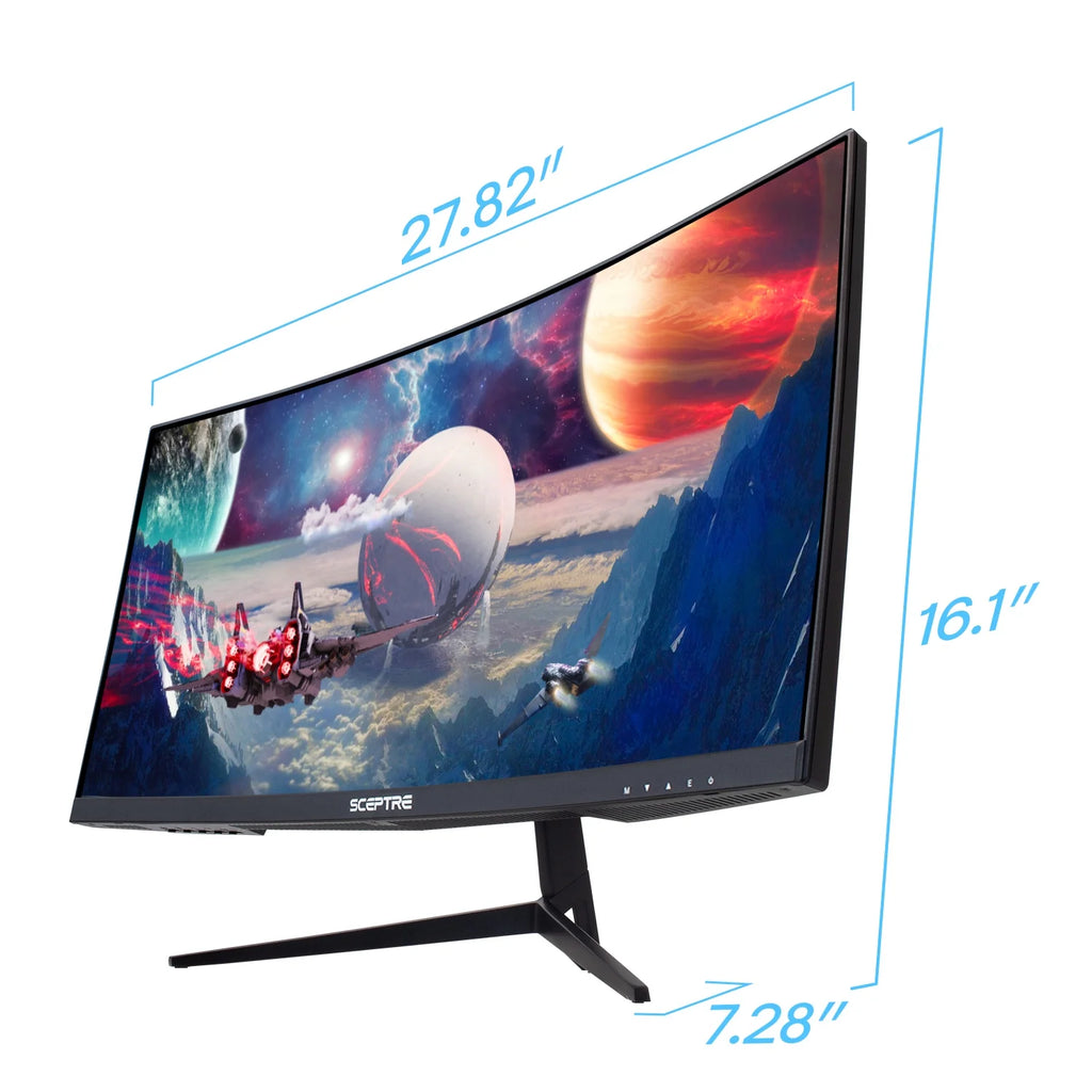 Curved 30" LED Monitor 2560 x 1080 200Hz VA V4916