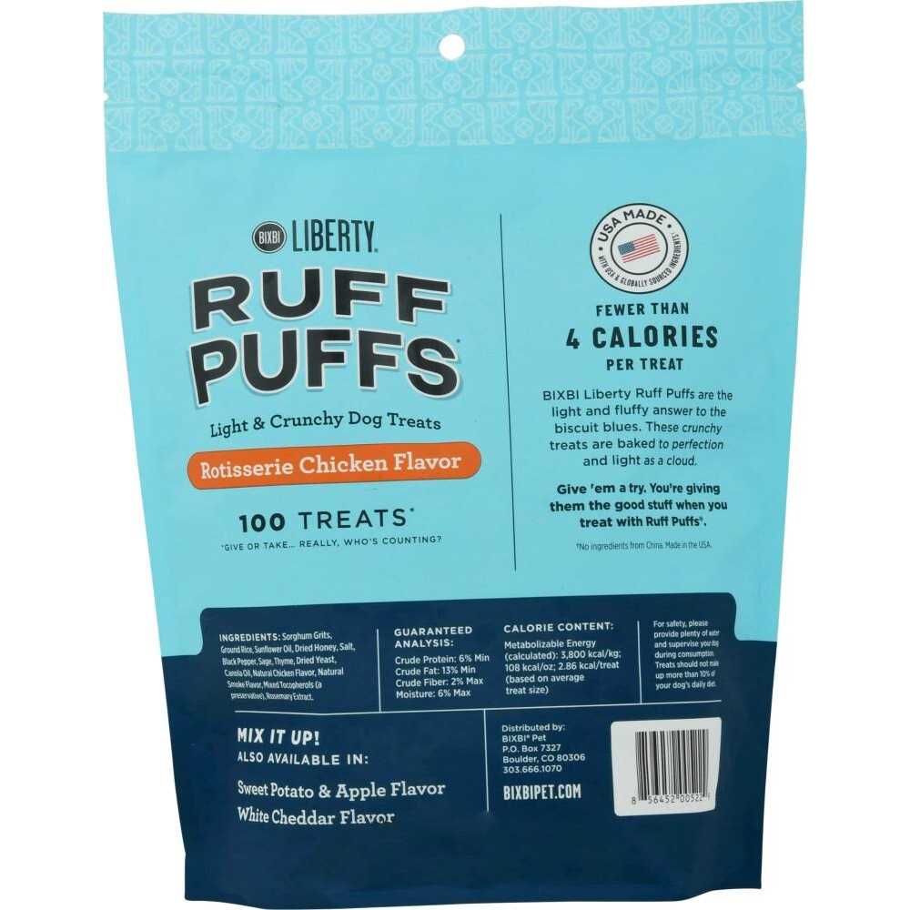 Ruff Puffs Flavor Dog Treats M7466