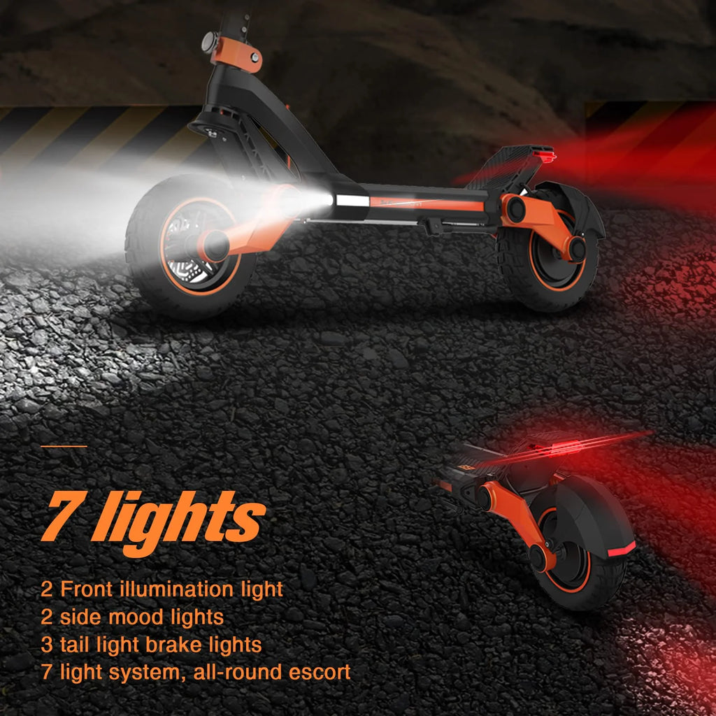 Electric Scooter for Adults 1200W Motor 31 mph Off Road Tires E116