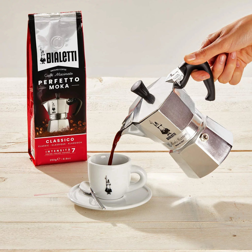 Aluminum 6 Cup Stovetop Espresso Coffee Maker Y64289