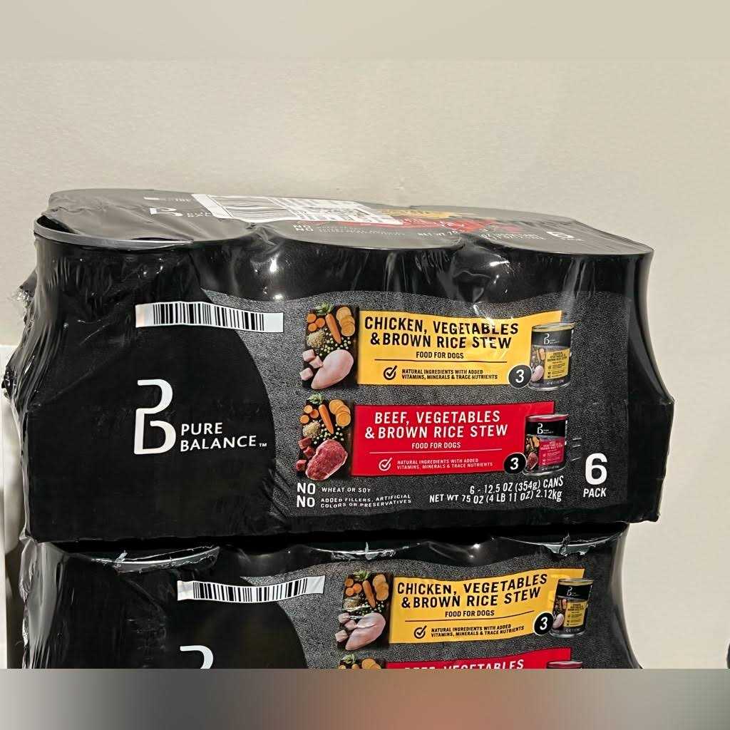 Beef Stew and Chicken Stew Wet Dog Food Variety Pack H890