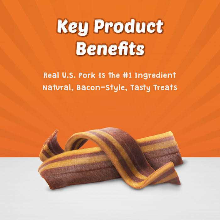 Bacon-Style Dog Treats H412530