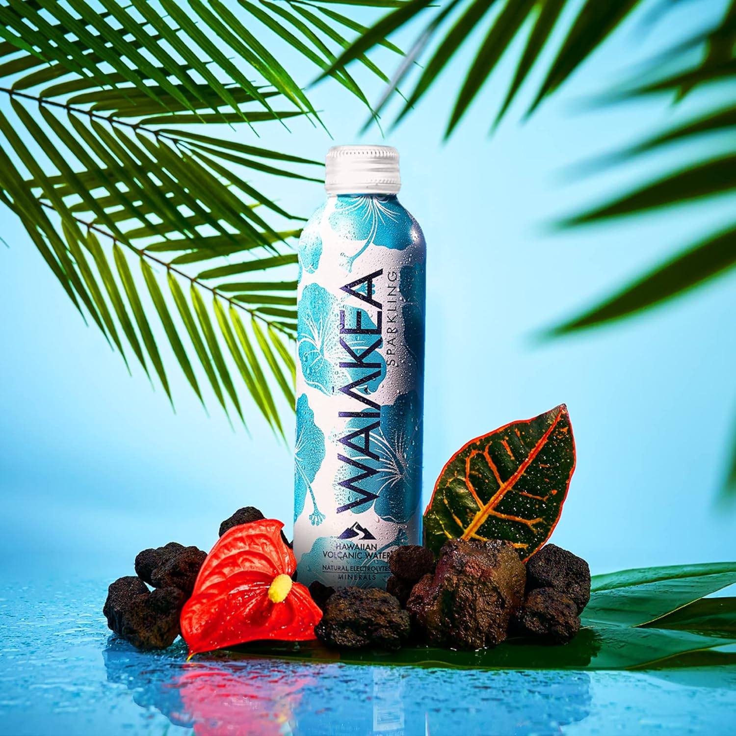 Hawaiian Volcanic Water 670ml Refillable Aluminum 12-pack Q125711