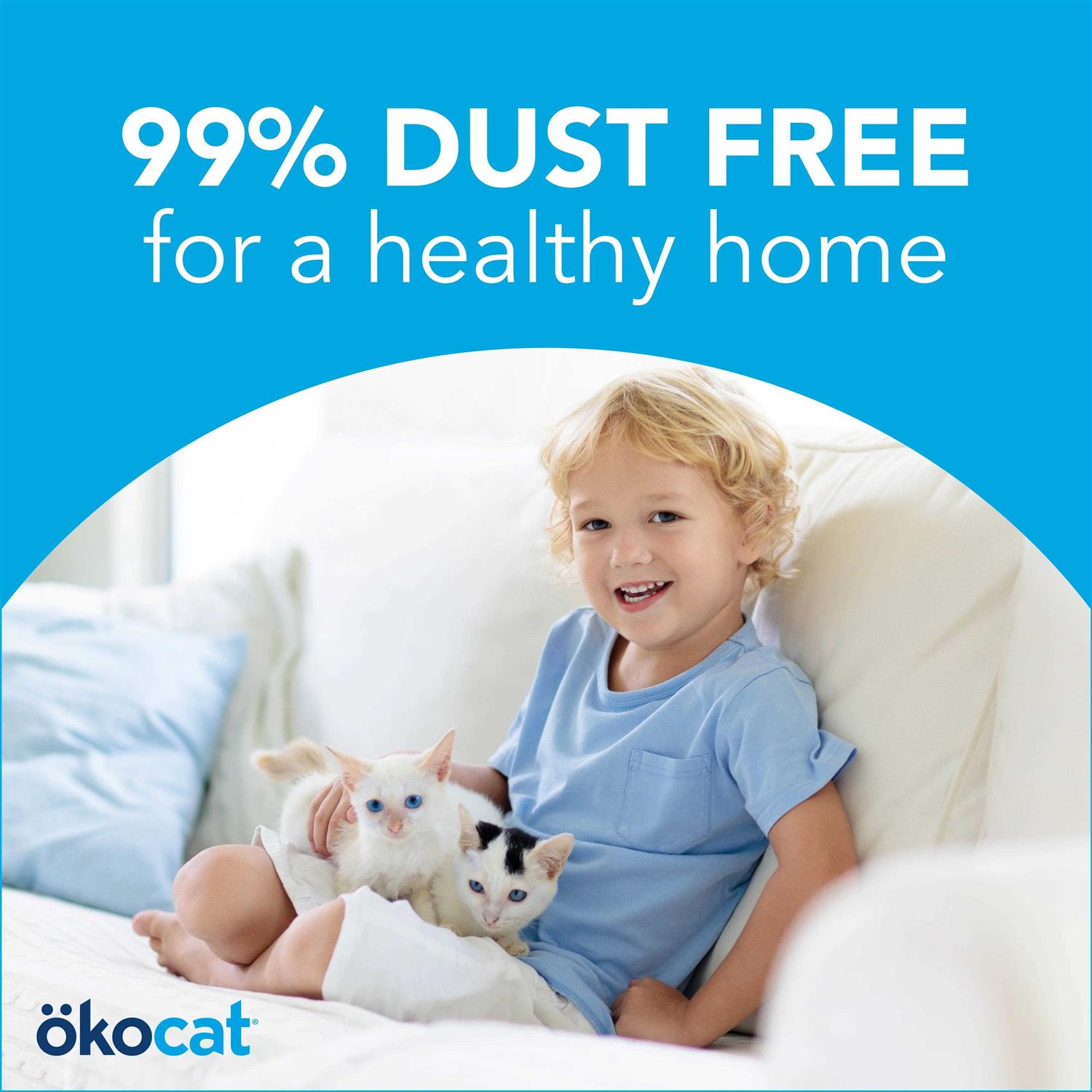 Natural Wood Clumping Cat Litter K15944