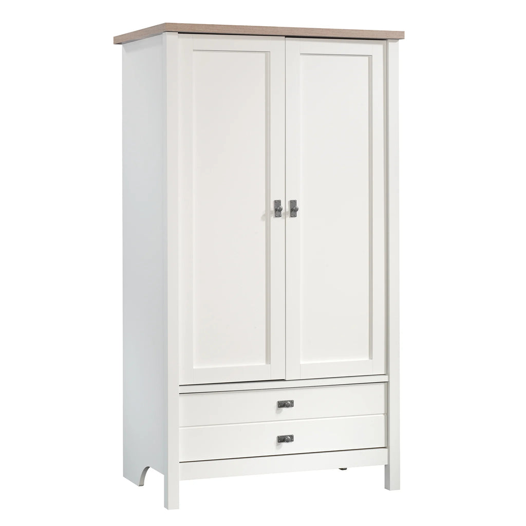Soft White Armoire F54913
