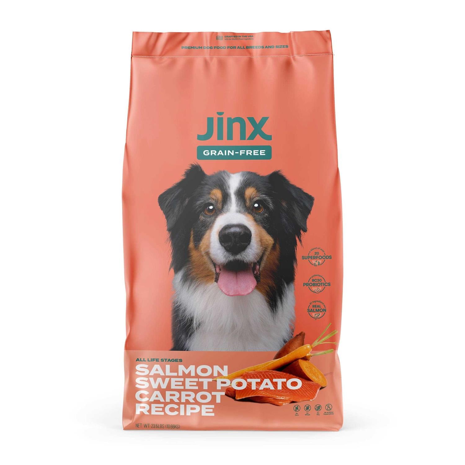 Salmon Sweet Potato Carrot Grain Free Dog Food D860770