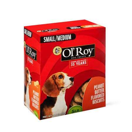 Peanut Butter Flavored Dog Biscuits F938674