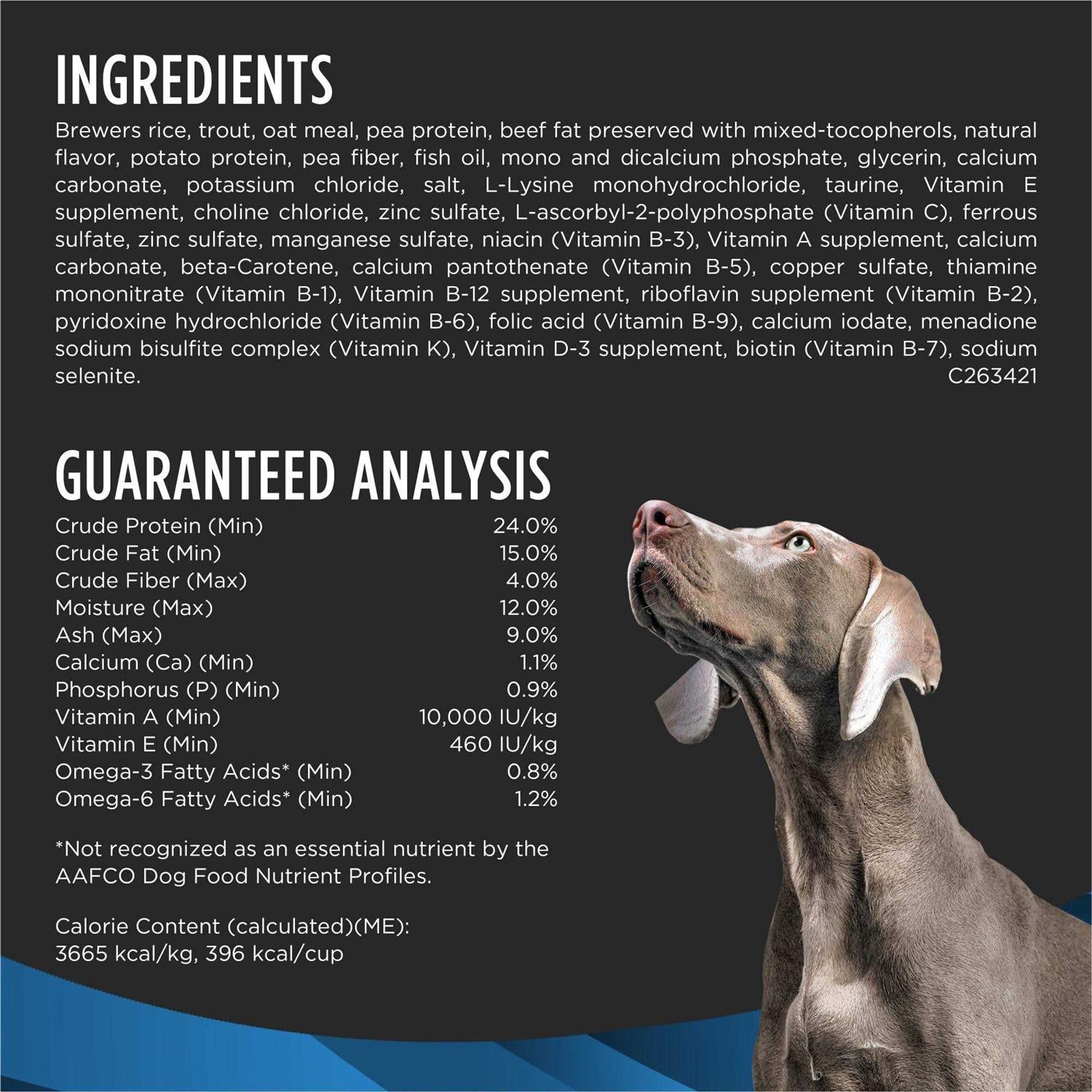 Dermatologic Management Dry Dog Food M2701