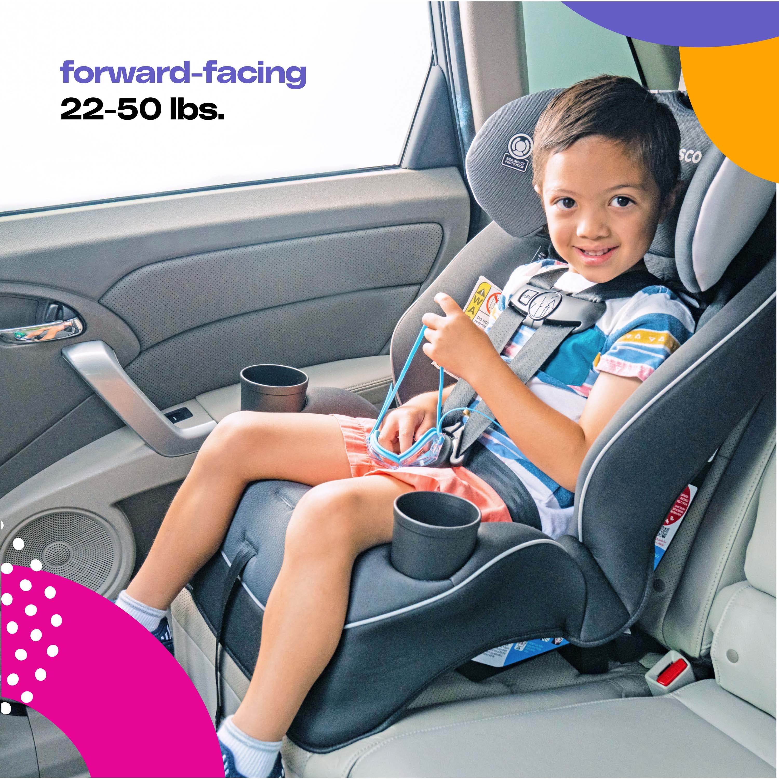 All-in-One Convertible Car Seat D9325