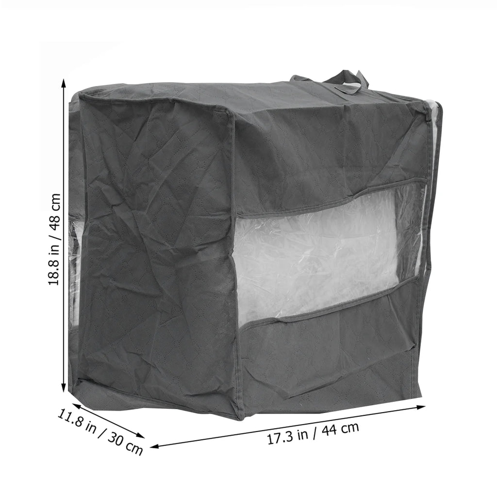 Cotton Rope Storage Bag 44x30x48cm Grey J514791