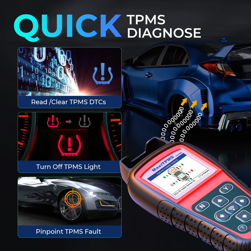 TPMS Programming Tool with Relearn and Diagnostic Scan Functions E131208