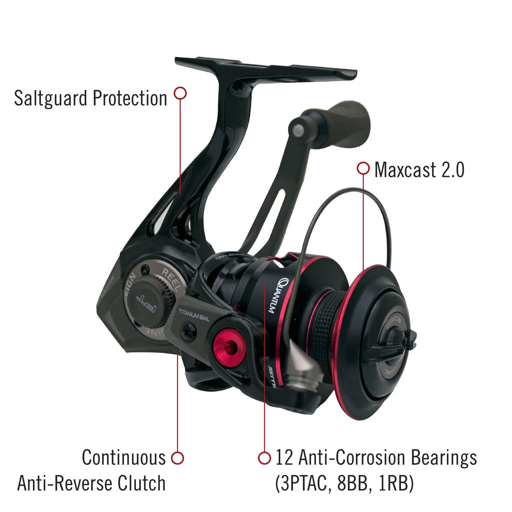 Spinning Fishing Reel, Size 30, Left/Right Retrieve, 6.0:1 Gear Ratio R216596