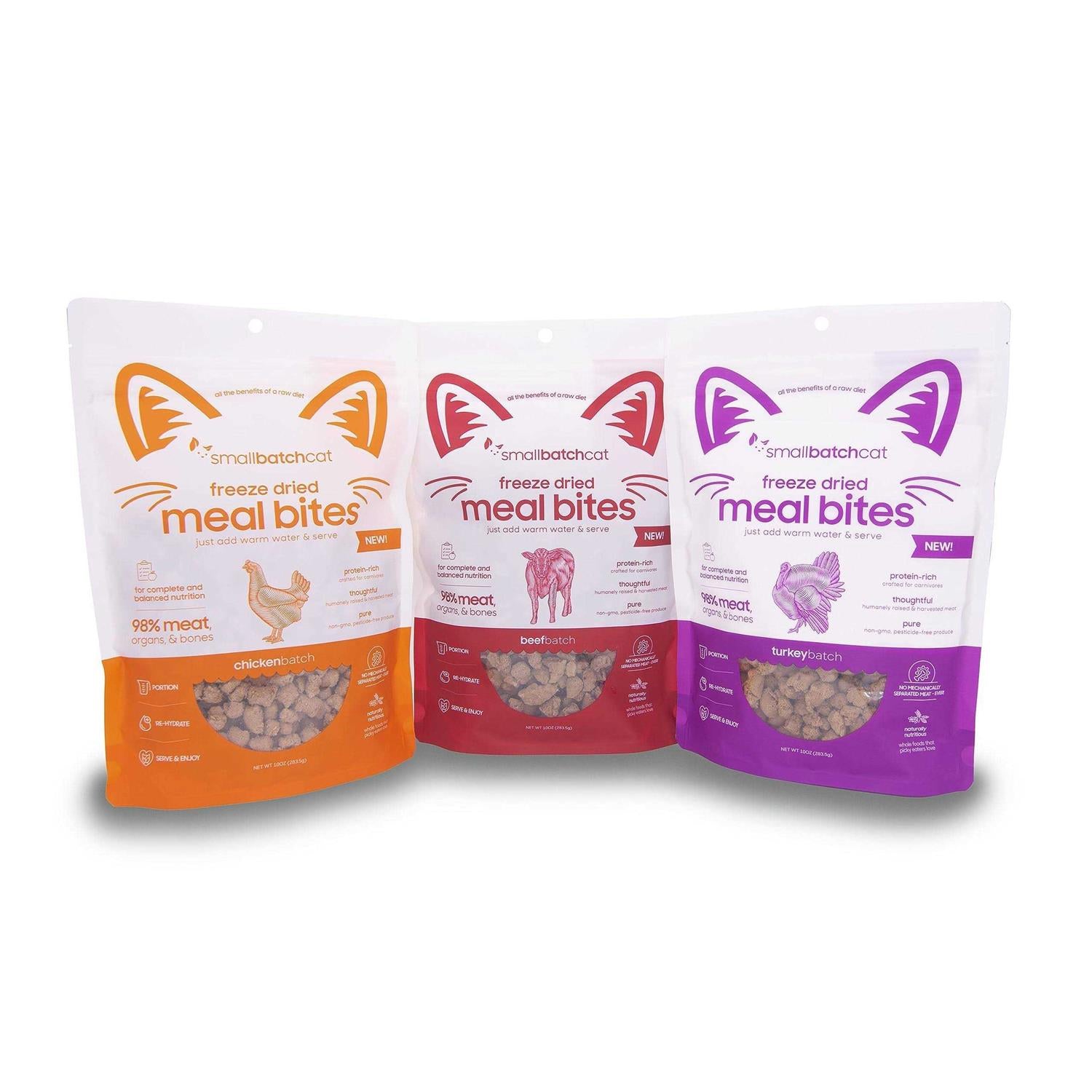 Freeze-Dried Chicken Cat Meal Bites, 10 oz G44908