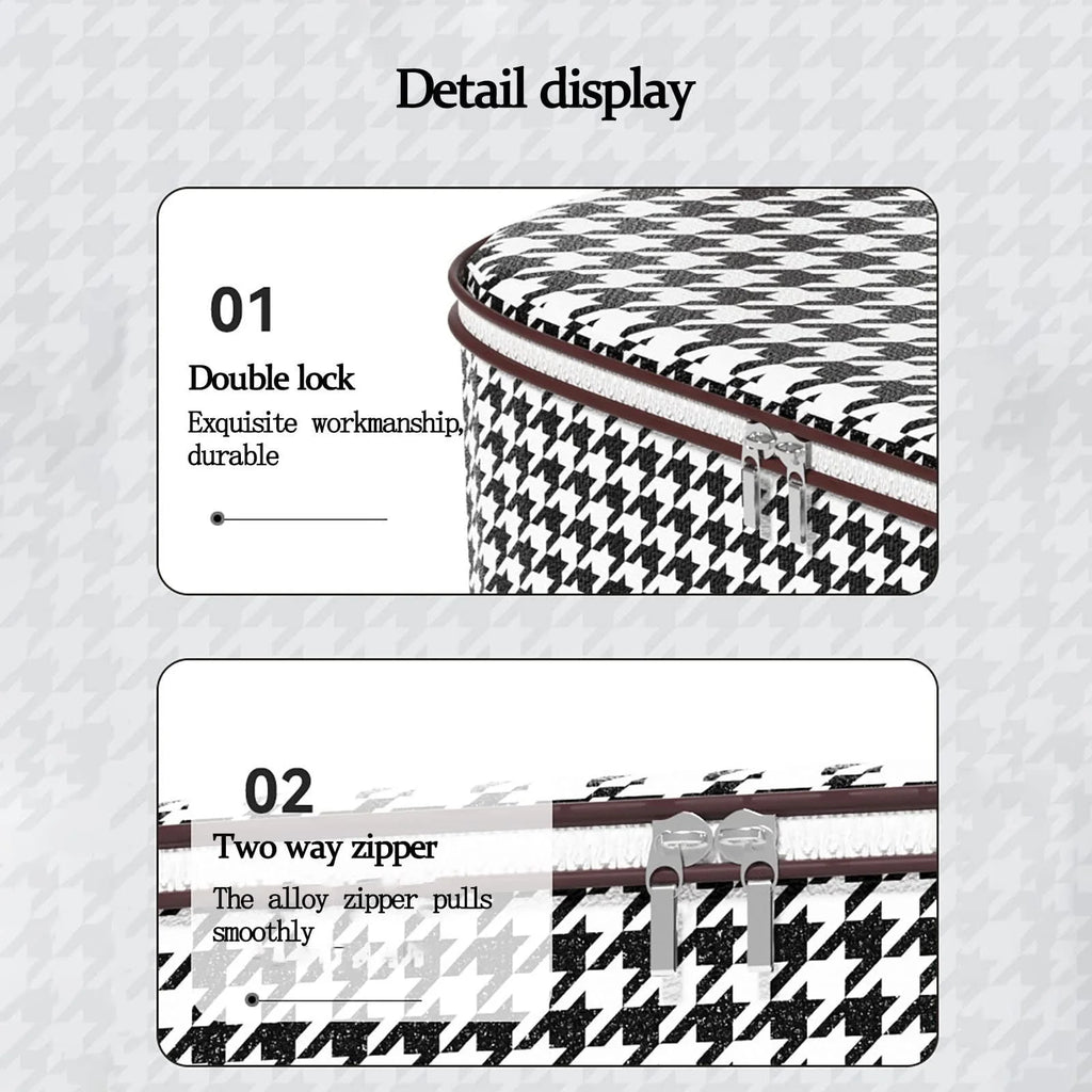Portable Wardrobe Storage Bags with Wheels J536784
