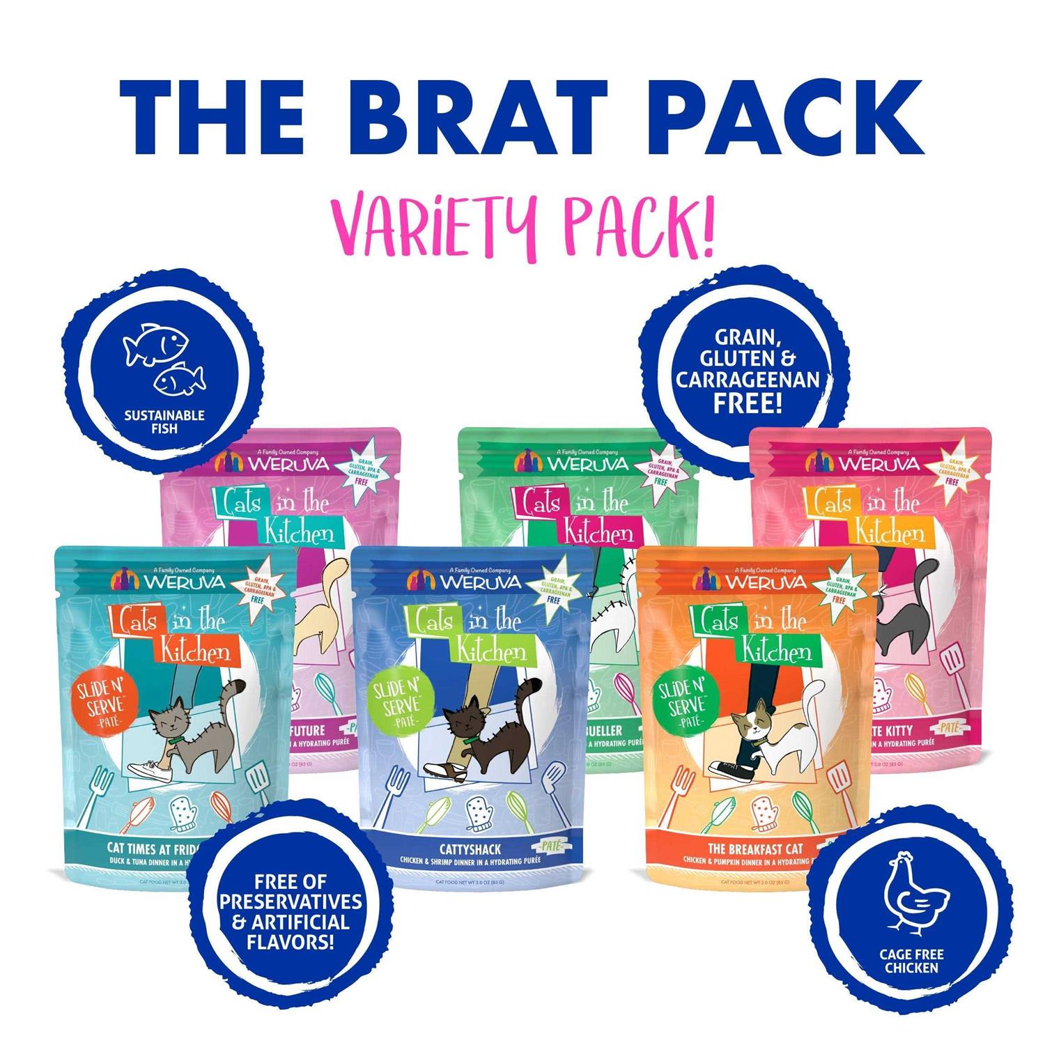 Cat Food Pouches Variety Pack O6235