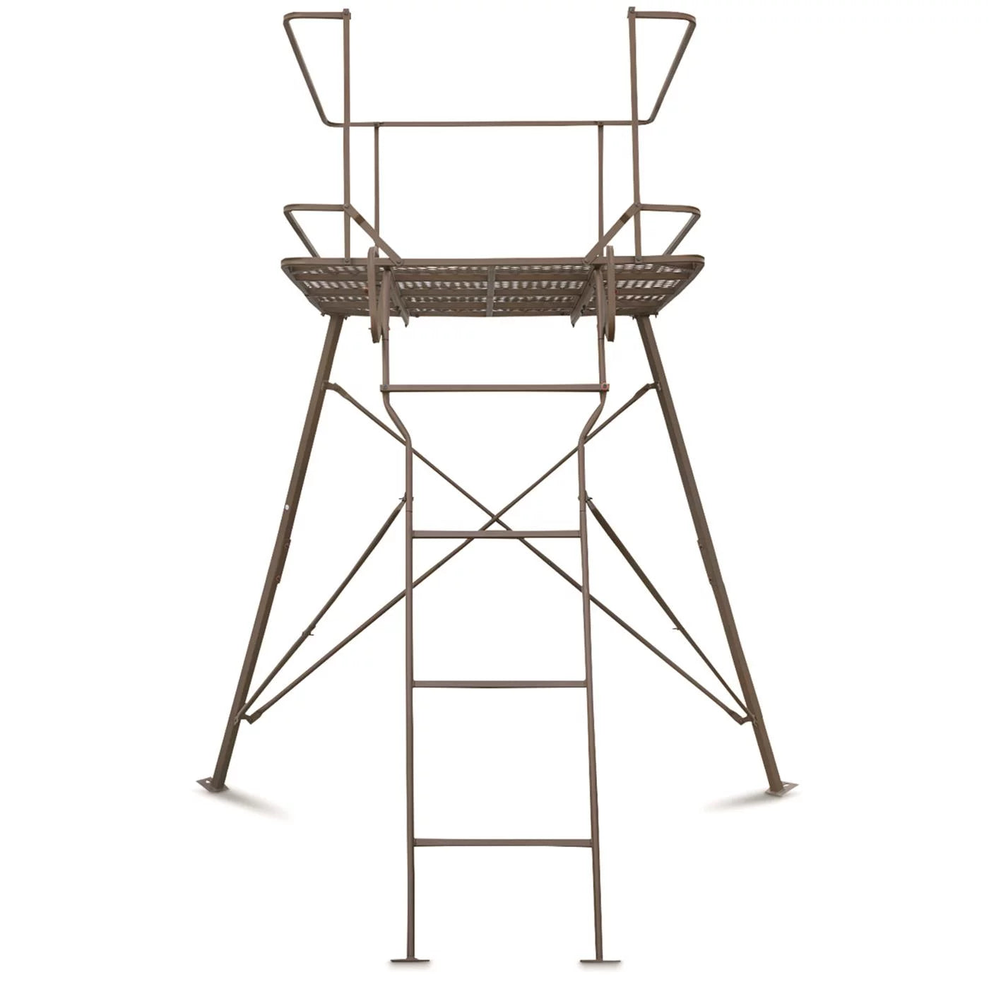6ft Tripod Hunting Tower Blind 2-Person Elevated Stand C677