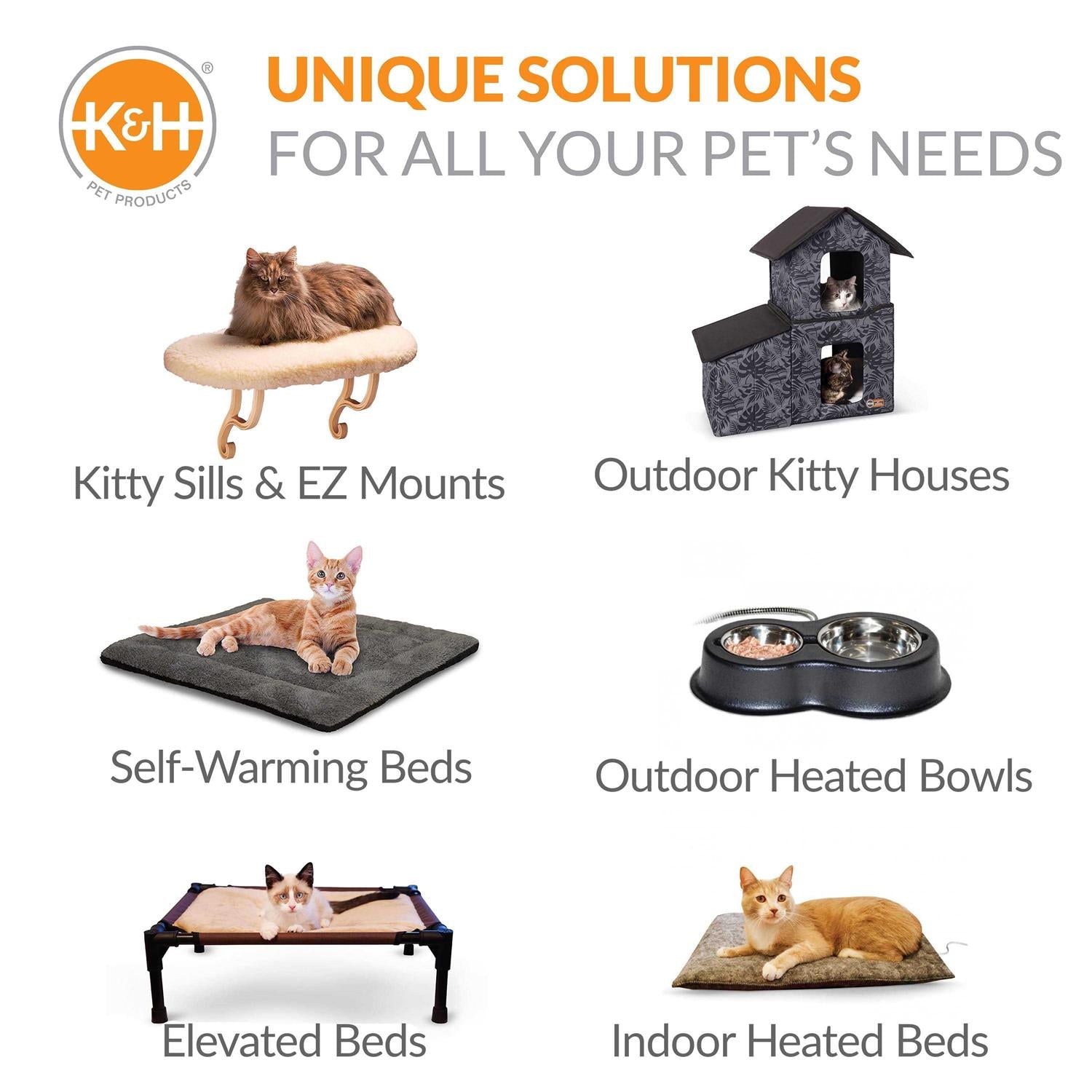 Heated Cat Bed V217344