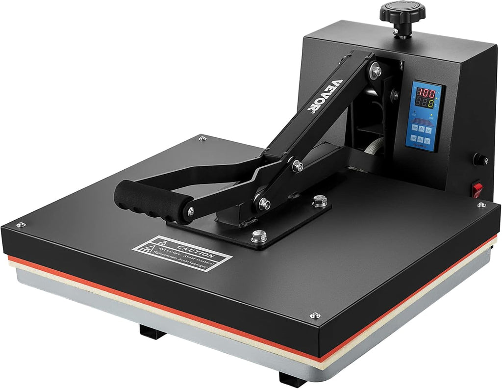 Heat Press Machine 16 x 20 in, Clamshell Sublimation Transfer Printer Q933526