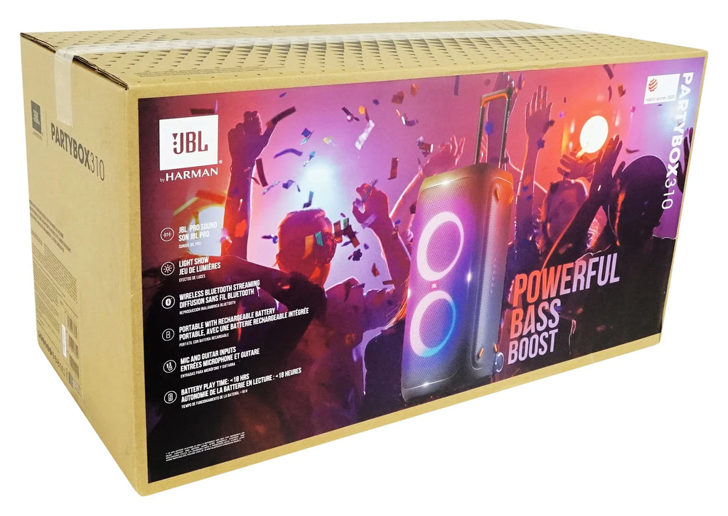 Portable Bluetooth Party Speaker with Mic and RGB LED E37889