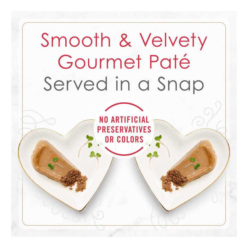 Gourmet Pate Tender Beef Entree Wet Cat Food Y855