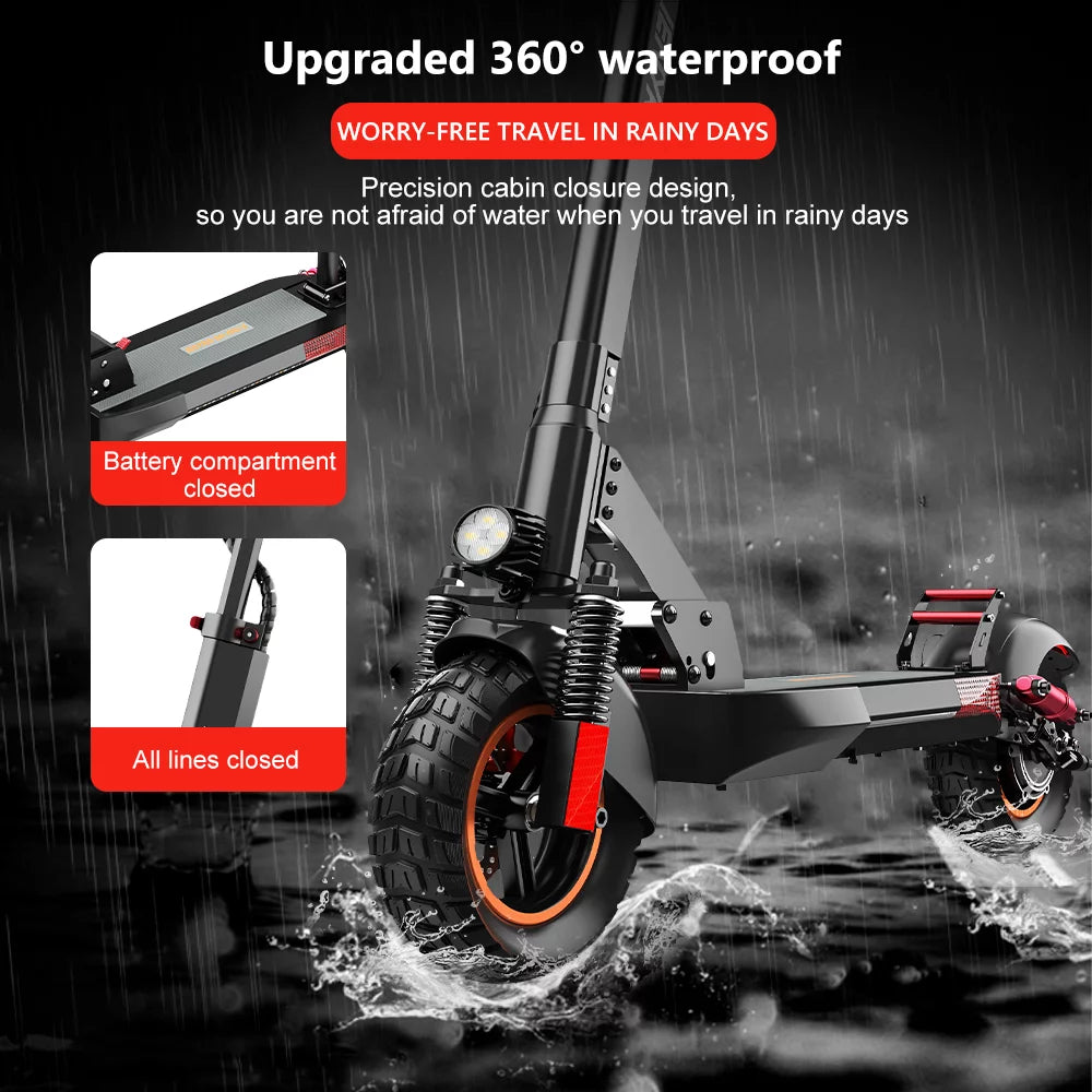 Electric Scooter 28 mph, 25 Miles Range, 700W, 10" Tires, Foldable A877022