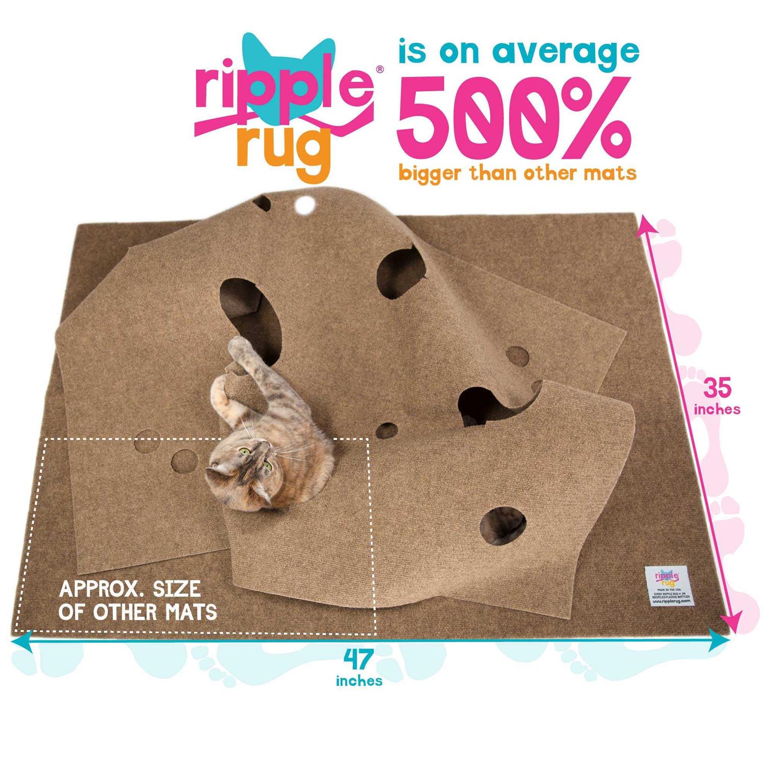 Ripple Rug Cat Activity Play Mat C4663