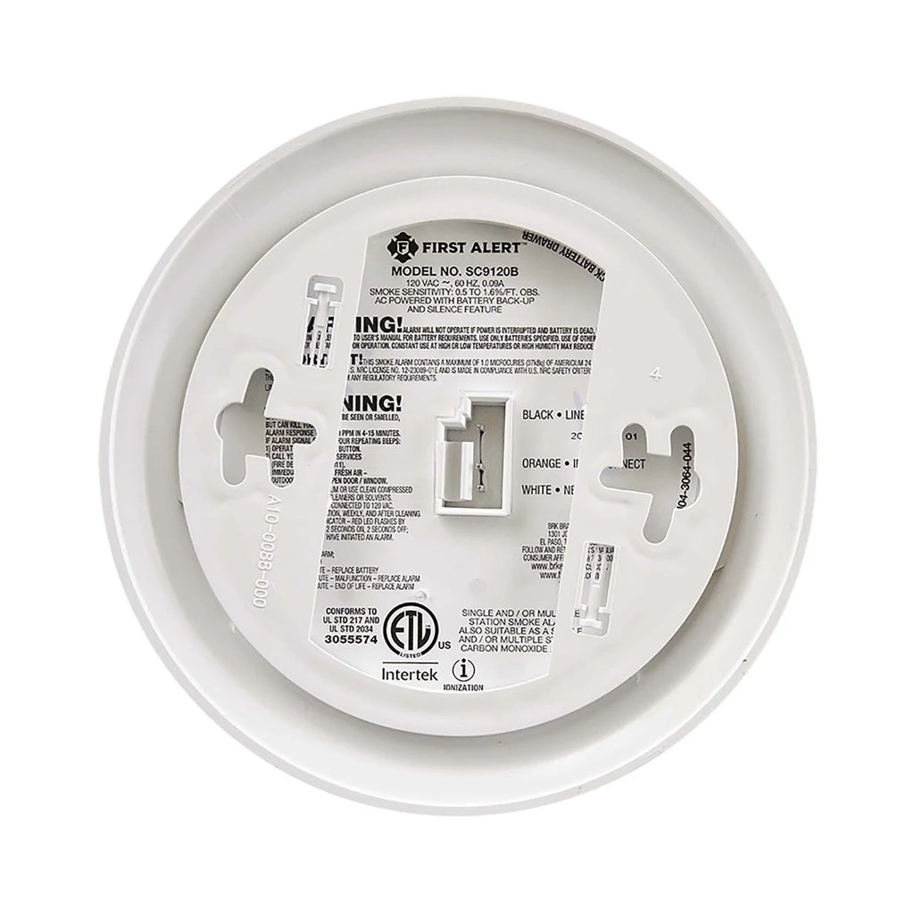 Hardwired Smoke & Carbon Monoxide Detector 2-Pack B968
