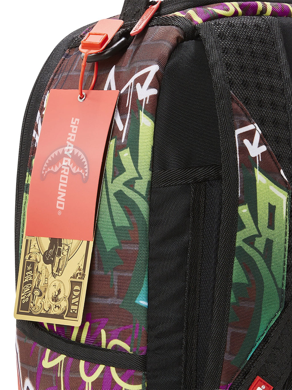 Graffiti Backpack, Multicoloured D251753
