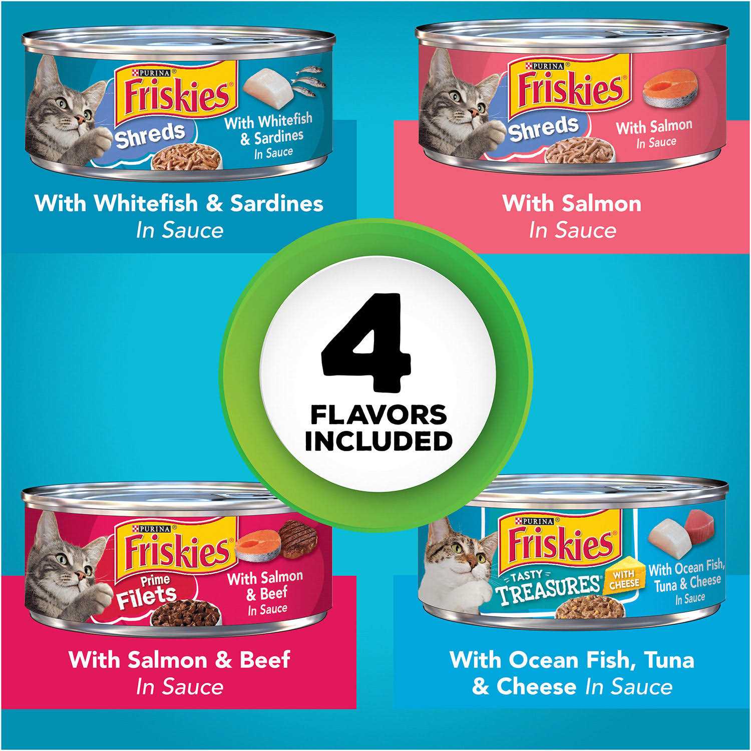 Wet Cat Food Variety Pack K331
