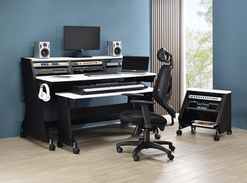 88 Keys Music Studio Desk Workstation with Rack Cabinet R2214