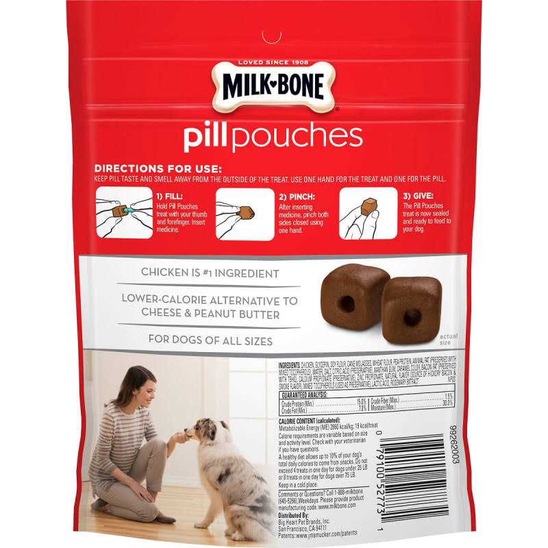 Pill Dog Treats Pouches I983