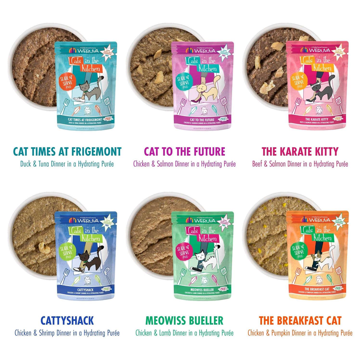 Cat Food Pouches Variety Pack O6235