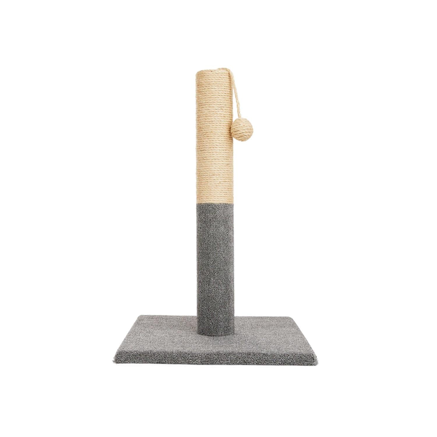 EveryYay Dual Texture Cat Scratch Post 16 L X 16 W X 24.5 H - Pet Supplies online store