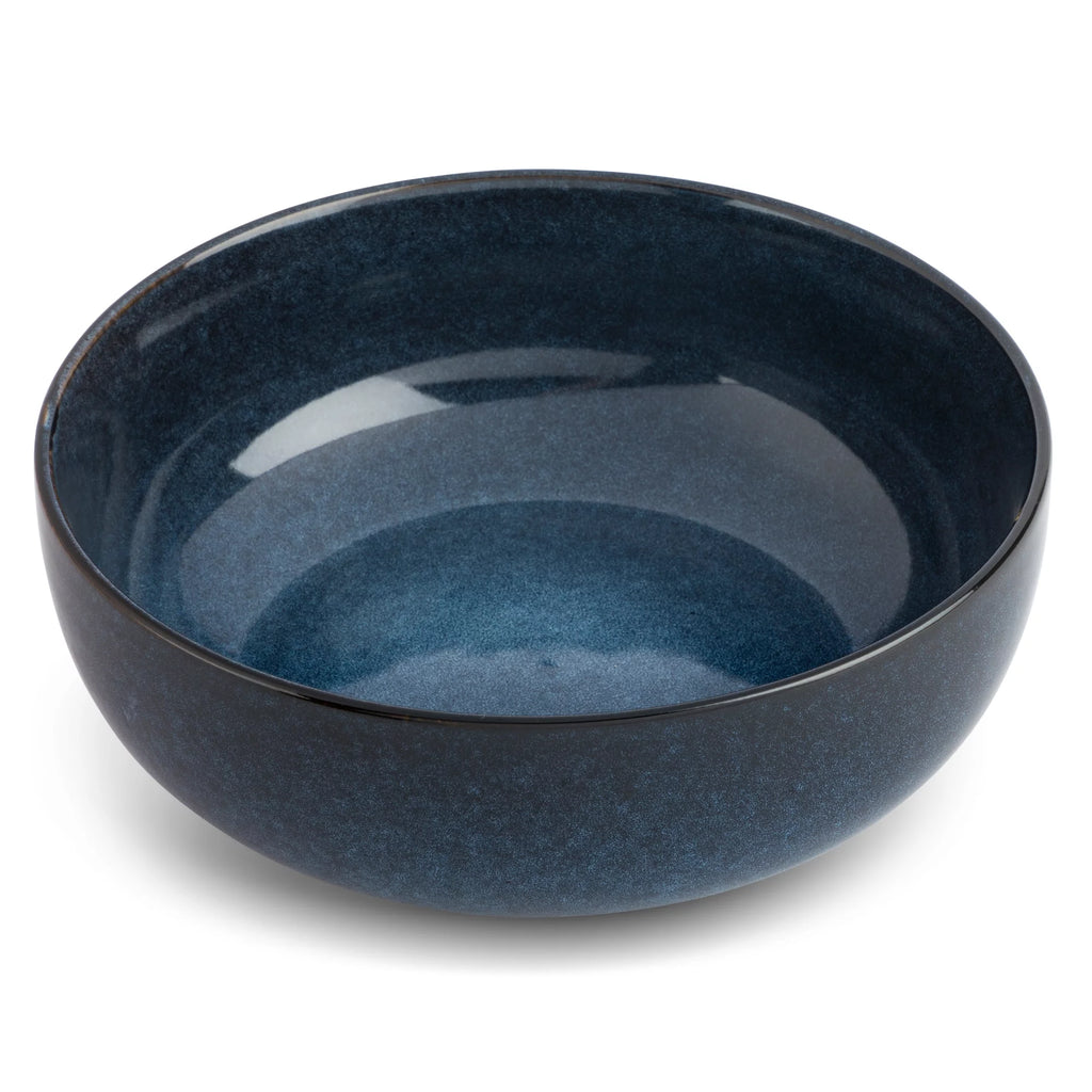 12-Piece Stoneware Dinnerware Set, Atlantic Blue N235592