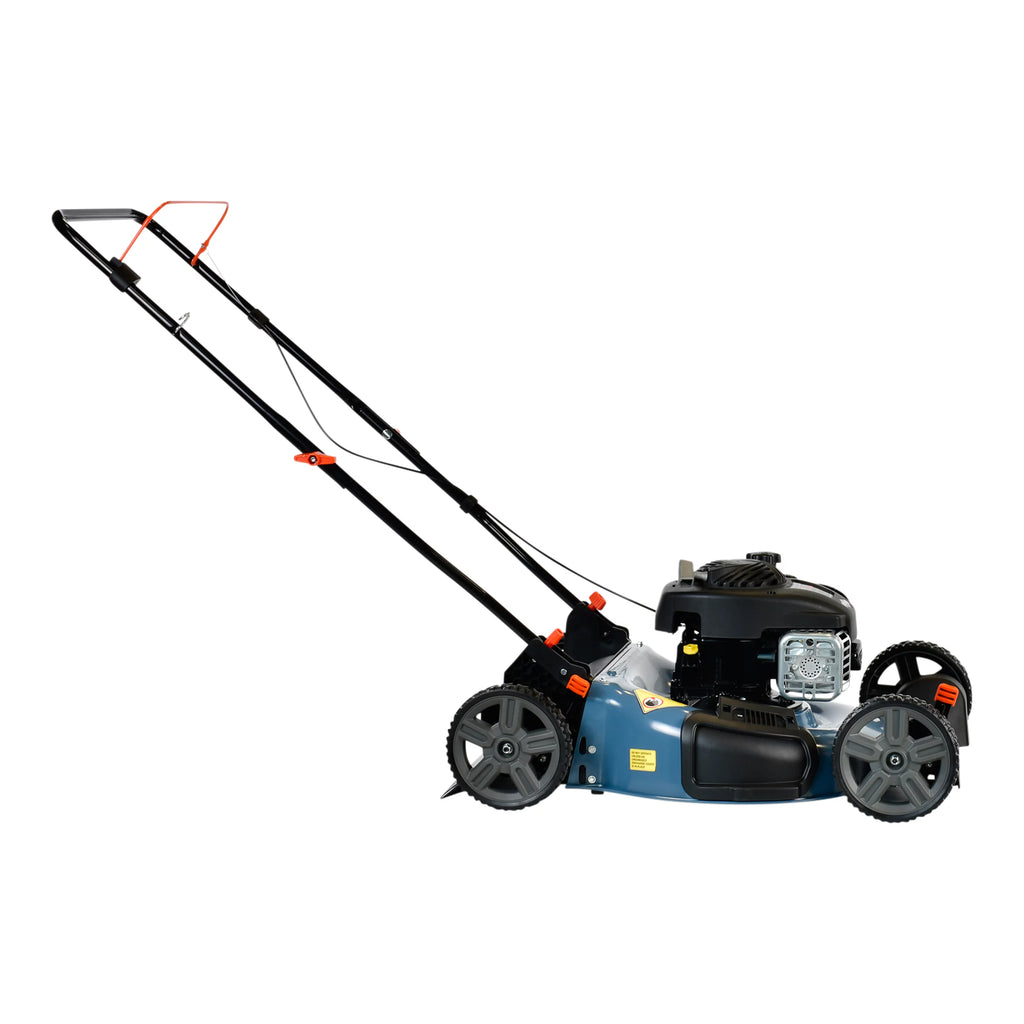 21-Inch 125cc Gas Push Lawn Mower with Mulch & Side Discharge M595538
