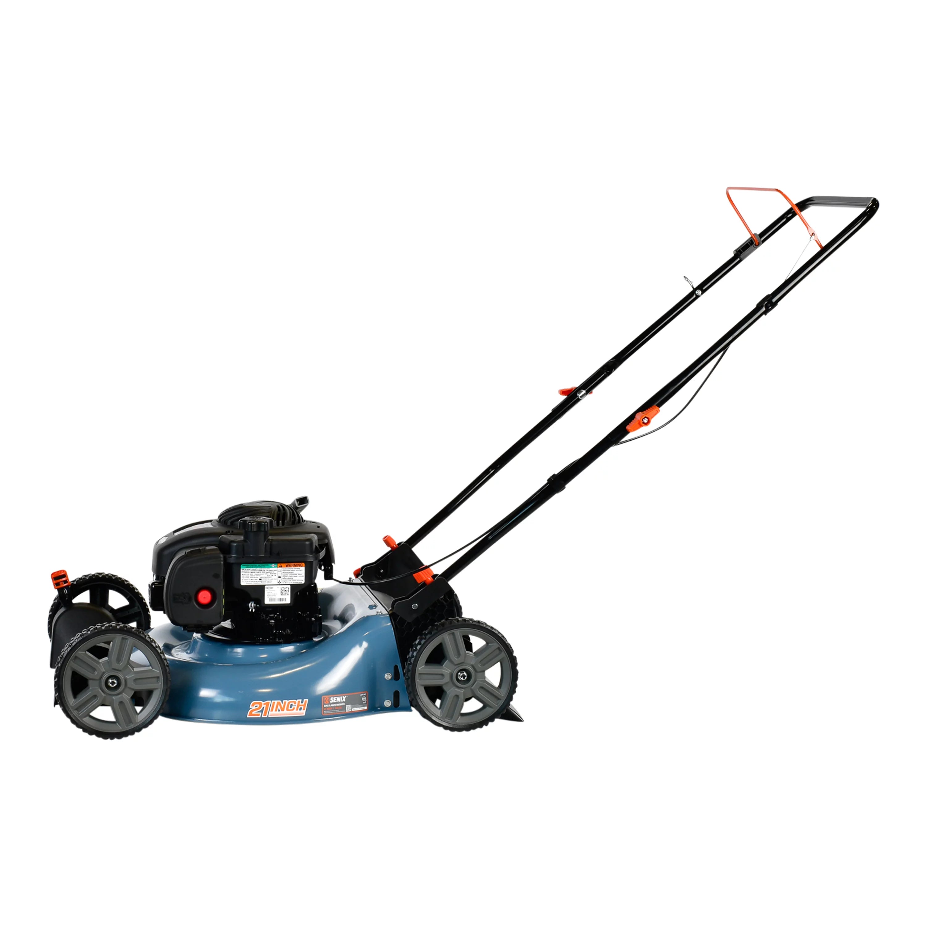 21-Inch 125cc Gas Push Lawn Mower with Mulch & Side Discharge M595538