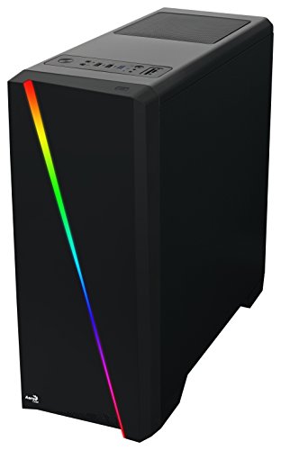 Mid Tower PC Case with Acrylic Side Window, Black L162