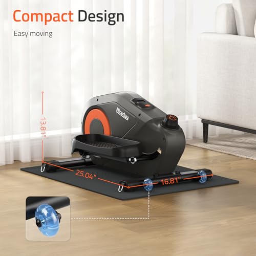 Under Desk Elliptical, Quiet Foot Pedal Exerciser for Home Use S224