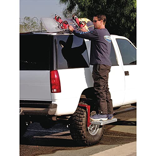 Heavy Duty Tire Step for Truck and SUV, Non-Slip Steel, Fold Flat H321470