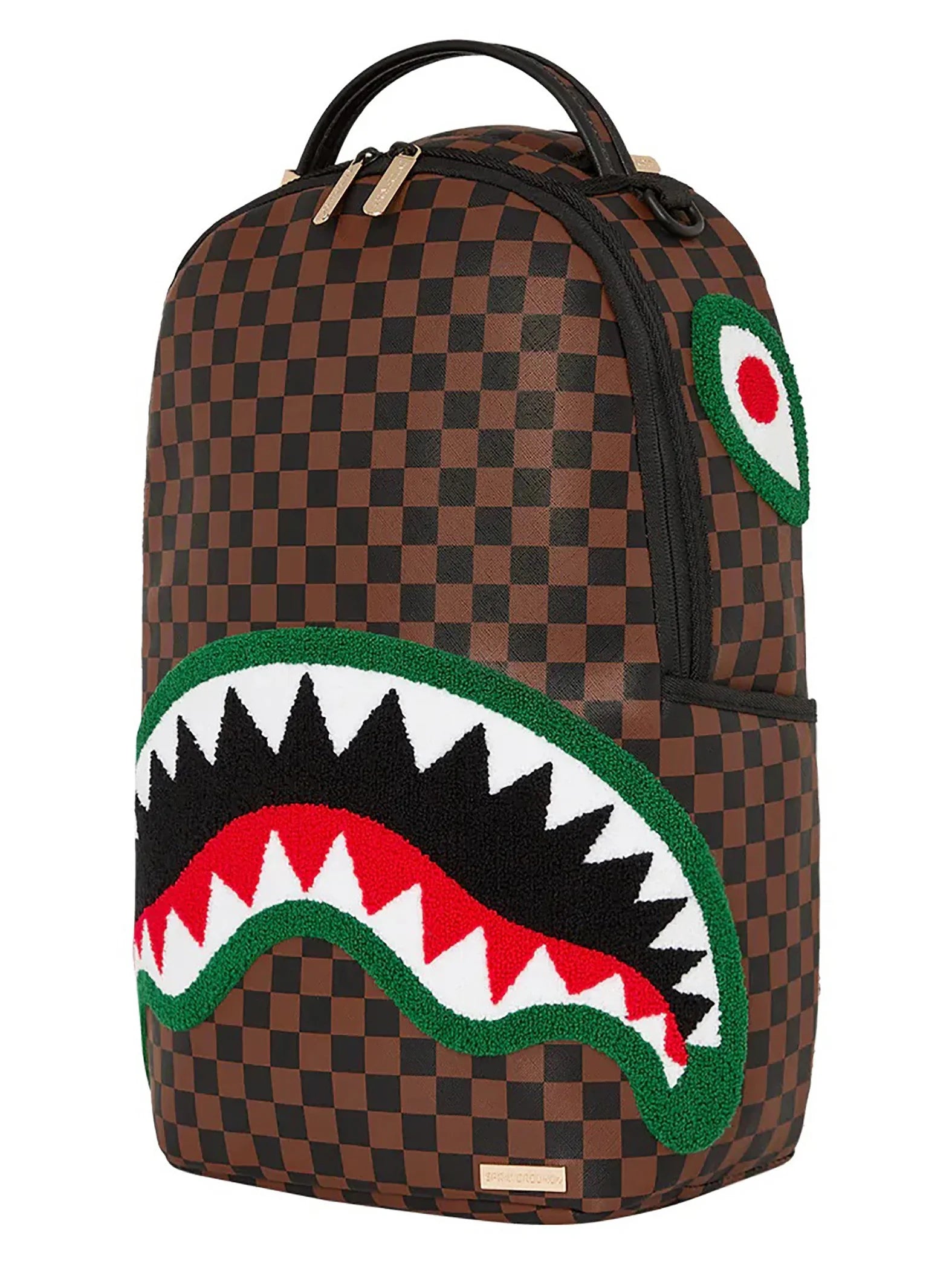 Chenille Backpack, Brown K462