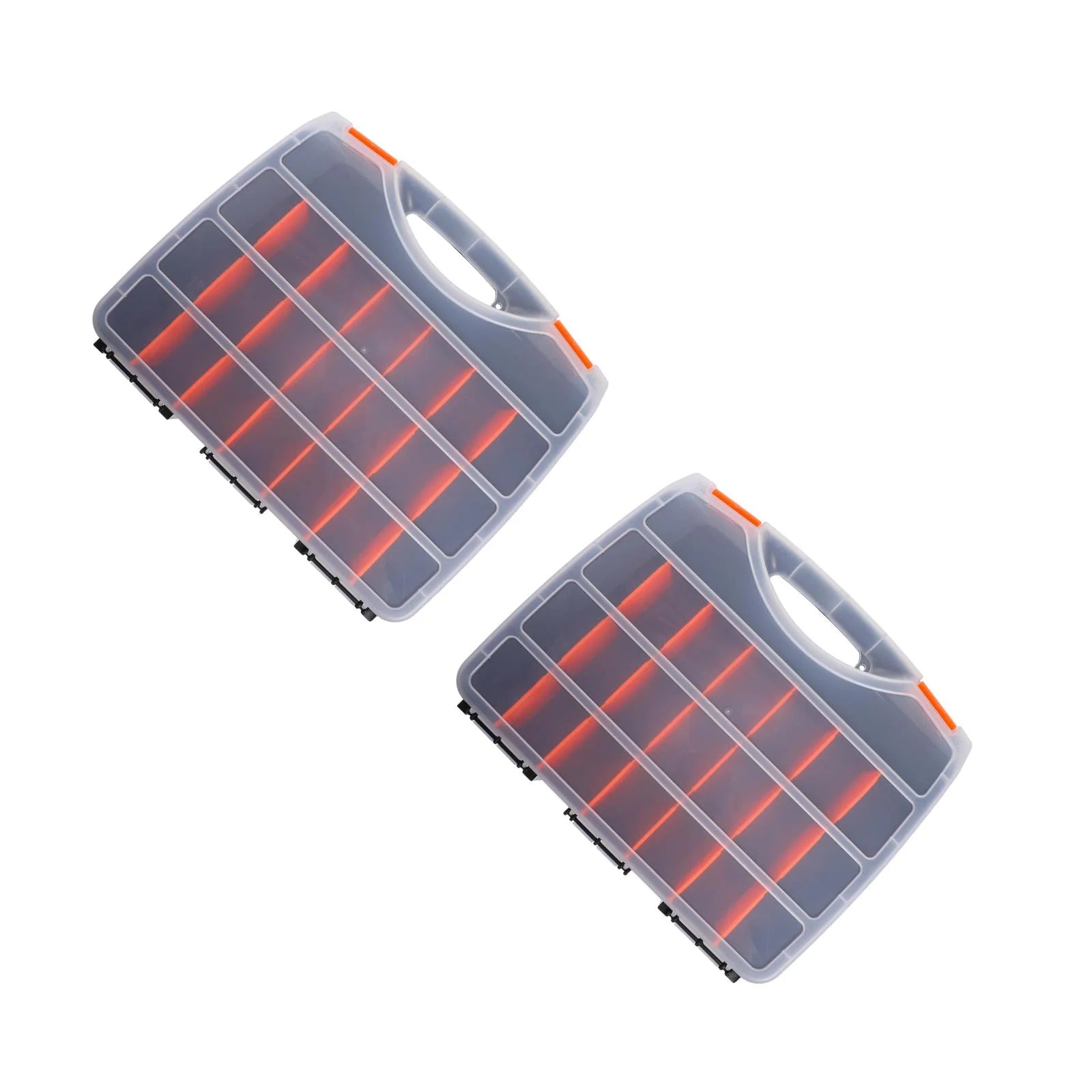 Screw Tool Organizer with Removable Dividers, Impact Resistant Storage Bins I8755