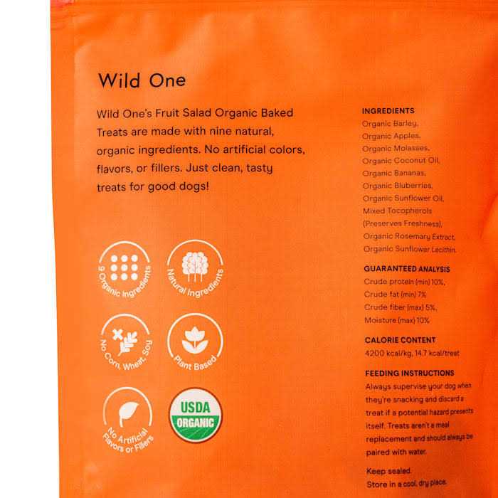 Organic Baked Fruit Salad Dog Treats G853474